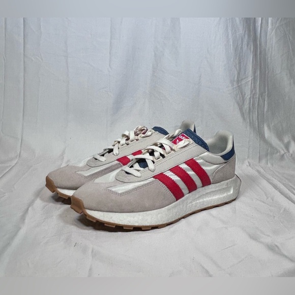Adidas Originals Retropy E5 Off White Vivid Red Casual Sneakers~11.5~ - Picture 1 of 7